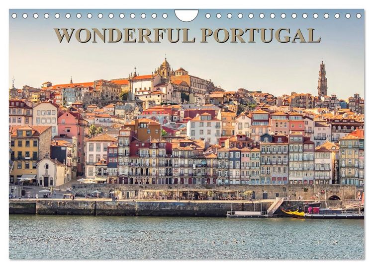 Produktbild: Wonderful Portugal (Wall Calendar 2026 DIN A4 landscape), CALVENDO 12 Month Wall Calendar