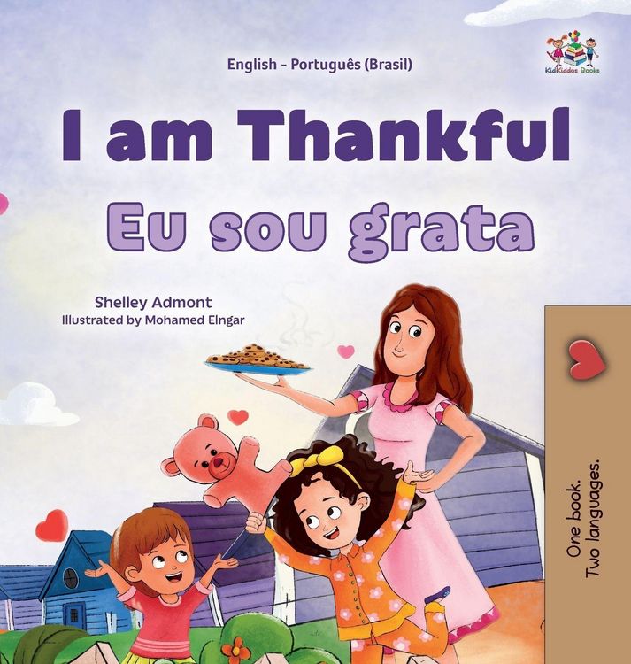 Produktbild: I am Thankful (English Portuguese Brazilian Bilingual Children's Book)