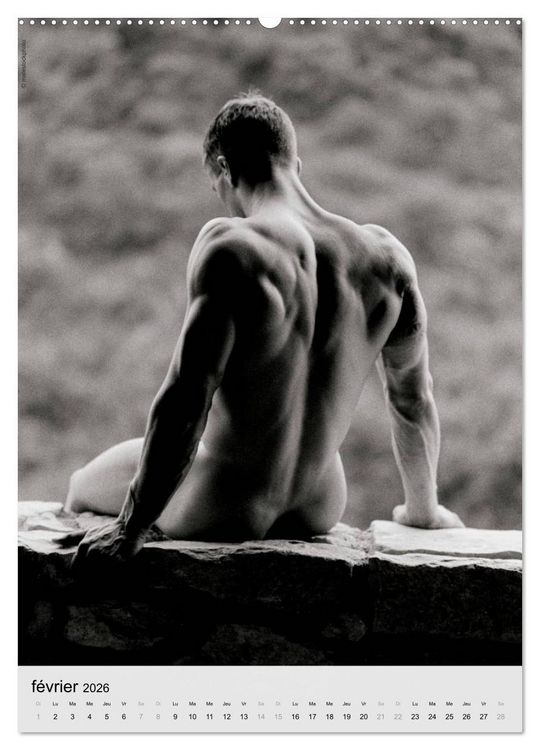 Produktbild: contrastes hommes (Calendrier mural 2026 DIN A2 horizontal), CALVENDO calendrier mensuel