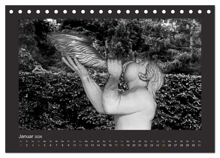 Produktbild: Dresdens stille Gesten (Tischkalender 2026 DIN A5 quer), CALVENDO Monatskalender