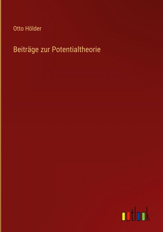 Produktbild: Beitr&auml;ge zur Potentialtheorie
