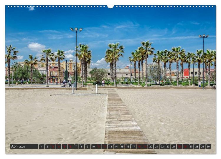 Produktbild: Valencia - Stadt am Turia (Wandkalender 2026 DIN A2 quer), CALVENDO Monatskalender