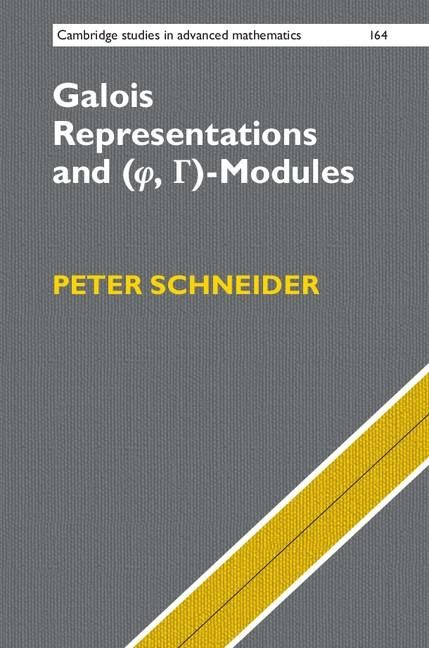 Produktbild: Galois Representations and (Phi, Gamma)-Modules