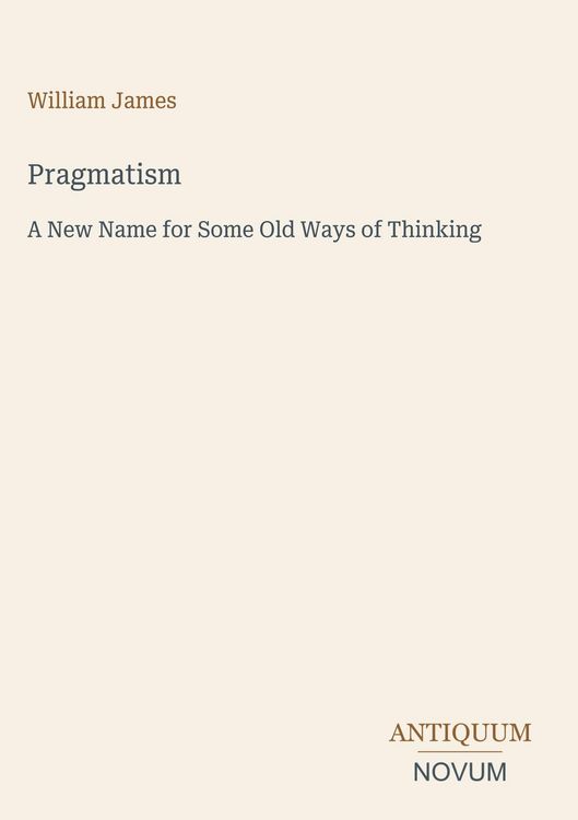 Produktbild: Pragmatism