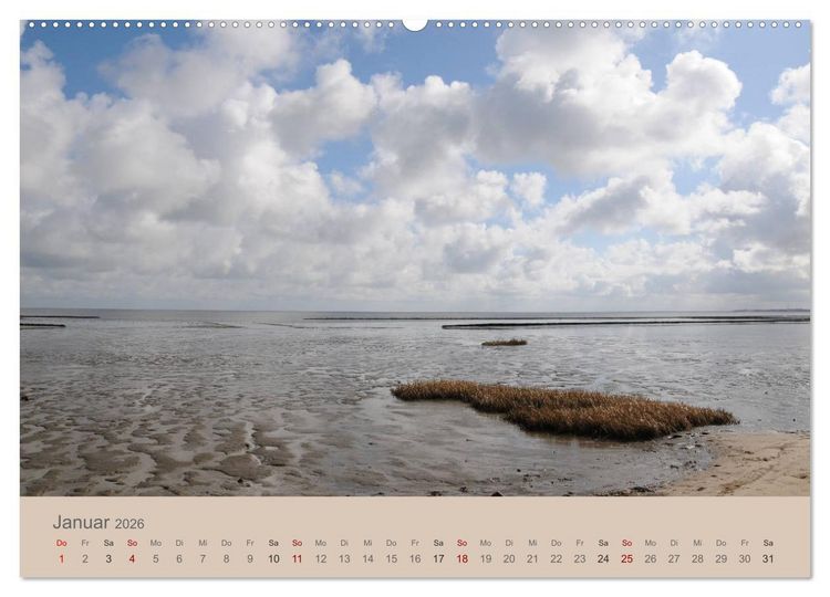 Produktbild: Sylt-Momente (hochwertiger Premium Wandkalender 2026 DIN A2 quer), Kunstdruck in Hochglanz