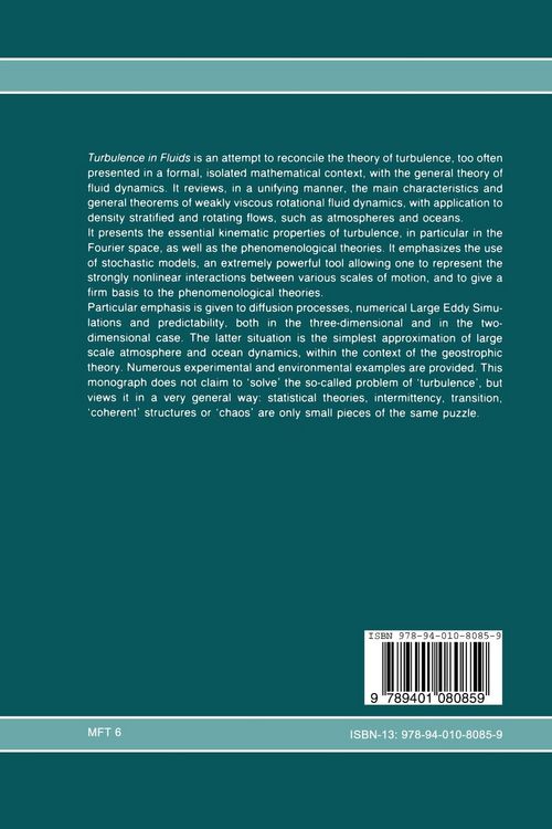 Produktbild: Turbulence in Fluids