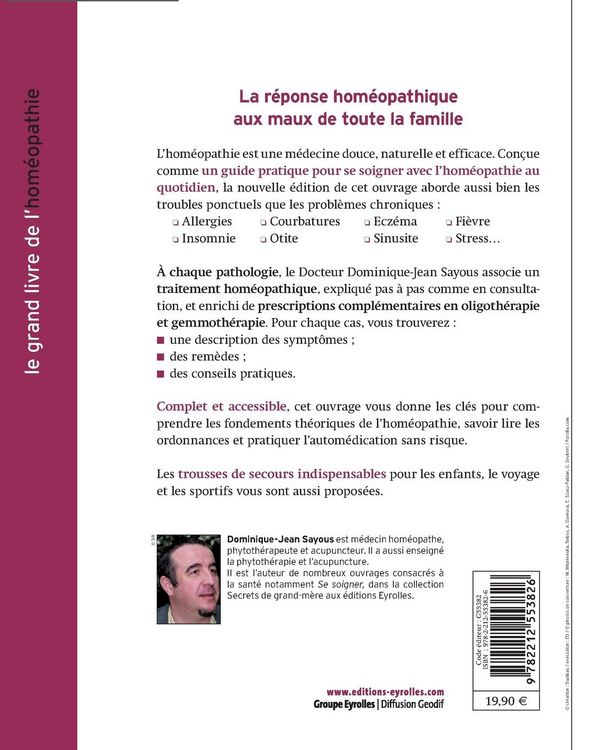 Produktbild: Le grand livre de l'hom&eacute;opathie