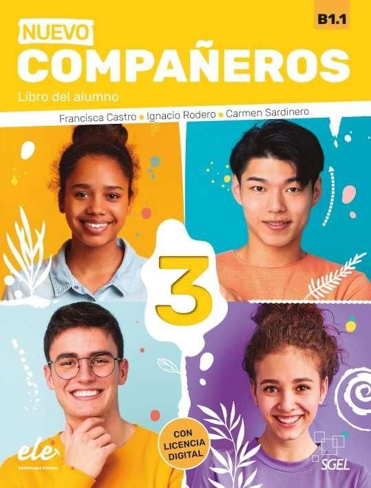 Produktbild: Nuevo Companeros 3 - Libro del alumno + licencia digital. B1.1
