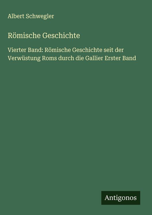 Produktbild: R&ouml;mische Geschichte