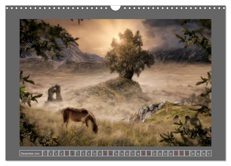 Produktbild: Uraltes Land (Wandkalender 2026 DIN A3 quer), CALVENDO Monatskalender