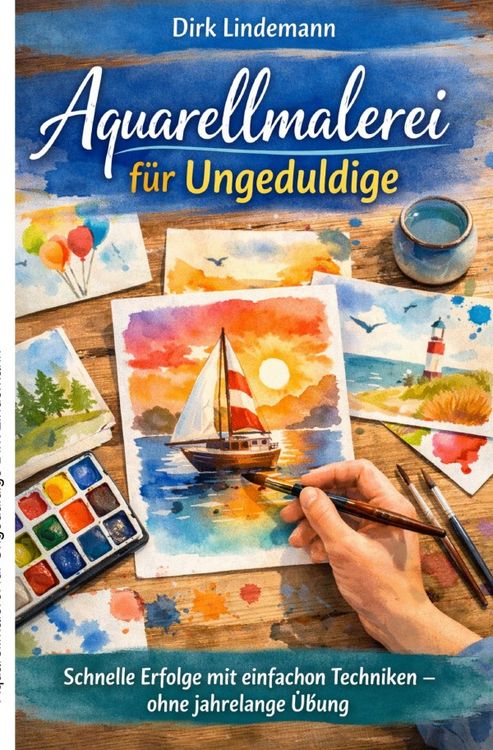 Produktbild: Aquarellmalerei f&uuml;r Ungeduldige