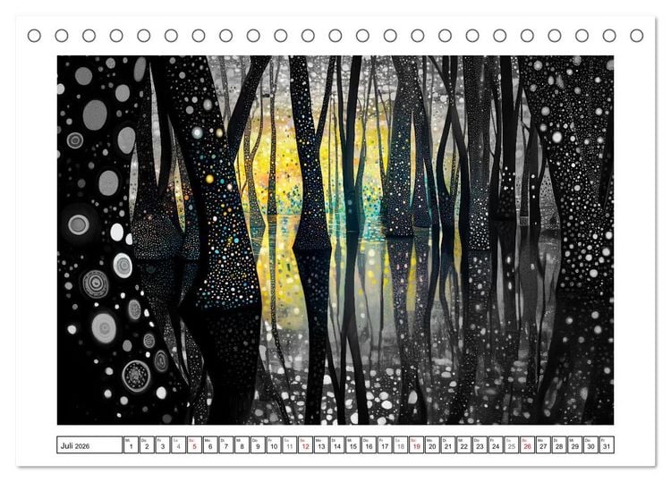 Produktbild: Landschaft - Neu gedacht (Tischkalender 2026 DIN A5 quer), CALVENDO Monatskalender