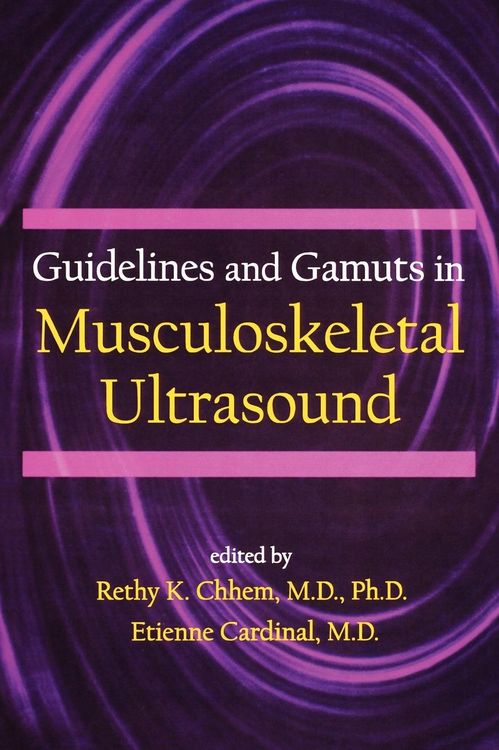 Produktbild: Guidelines and Gamuts in Musculoskeletal Ultrasound