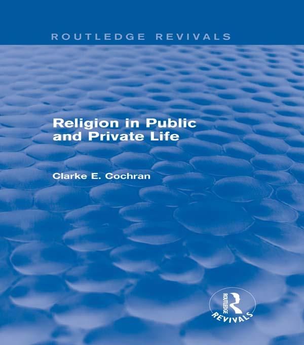 Produktbild: Religion in Public and Private Life (Routledge Revivals)