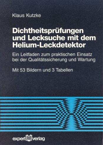 Produktbild: Dichtheitspr&uuml;fung und Lecksuche mit dem Helium-Leckdetektor