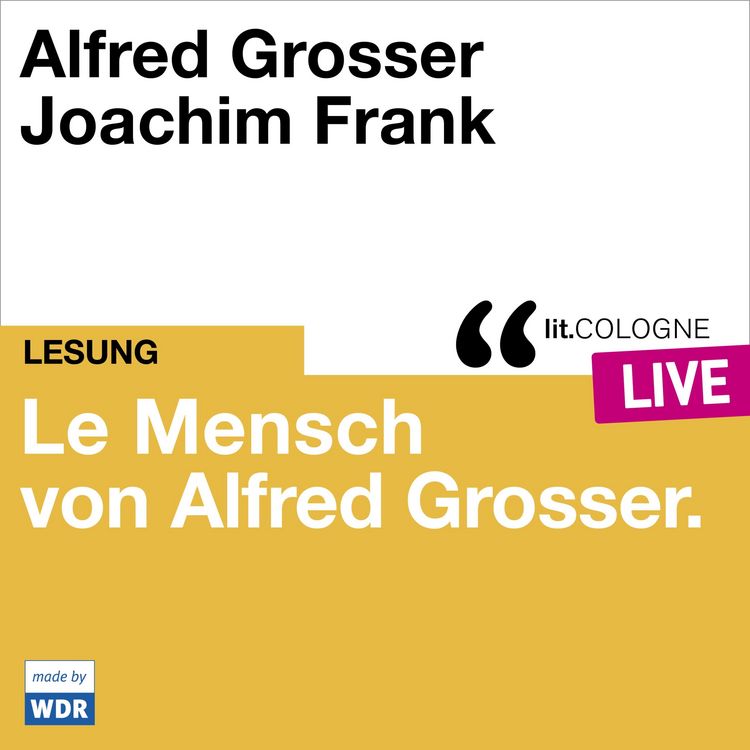 Produktbild: Le Mensch von Alfred Grosser