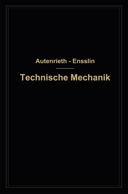 Produktbild: Technische Mechanik