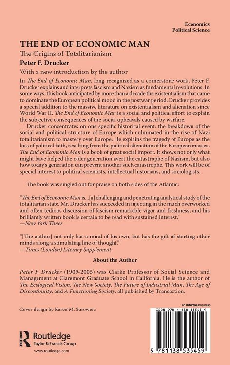 Produktbild: The End of Economic Man