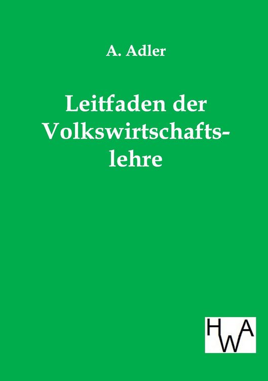 Produktbild: Leitfaden der Volkswirtschaftslehre