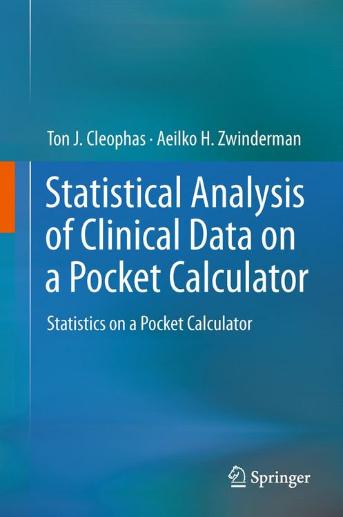 Produktbild: Statistical Analysis of Clinical Data on a Pocket Calculator