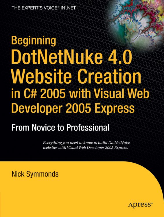 Produktbild: Beginning DotNetNuke 4.0 Website Creation in C# 2005 with Visual Web Developer 2005 Express