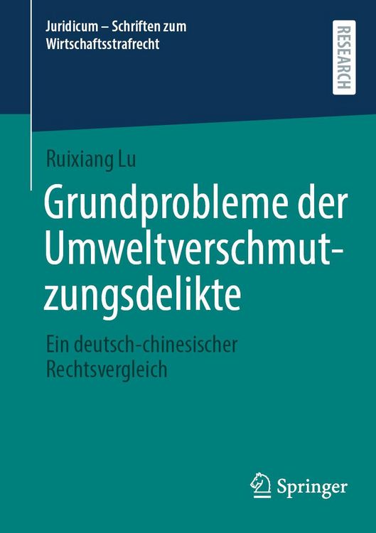 Produktbild: Grundprobleme der Umweltverschmutzungsdelikte