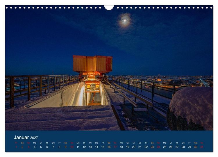 Produktbild: Das Wahrzeichen der F&ouml;rdestadt (Wandkalender 2027 DIN A3 quer), CALVENDO Monatskalender