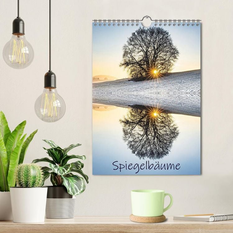 Produktbild: Spiegelb&auml;ume (Wandkalender 2026 DIN A4 hoch), CALVENDO Monatskalender