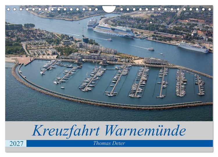 Produktbild: Kreuzfahrt Warnem&uuml;nde (Wandkalender 2027 DIN A4 quer), CALVENDO Monatskalender