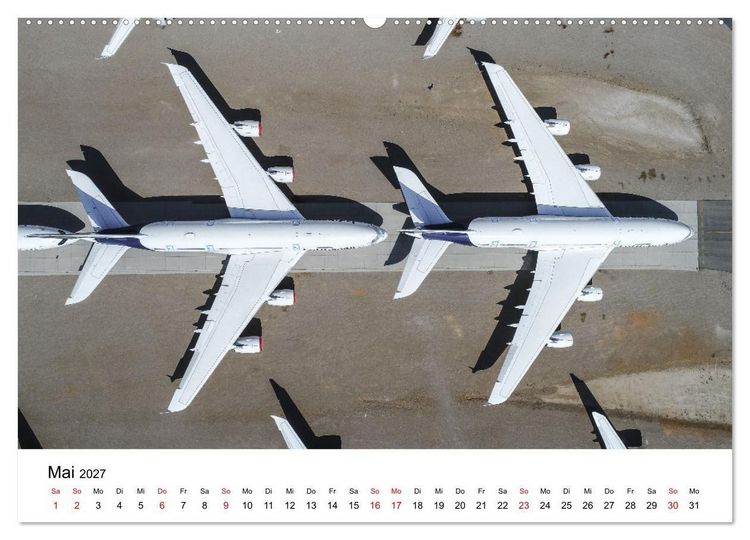 Produktbild: GROUNDED (hochwertiger Premium Wandkalender 2027 DIN A2 quer), Kunstdruck in Hochglanz