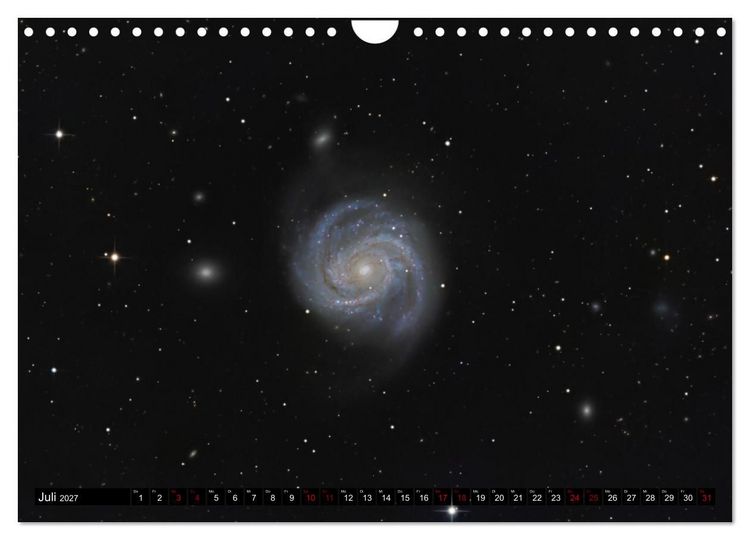 Produktbild: Ein Streifzug durch das Universum (Wandkalender 2027 DIN A4 quer), CALVENDO Monatskalender