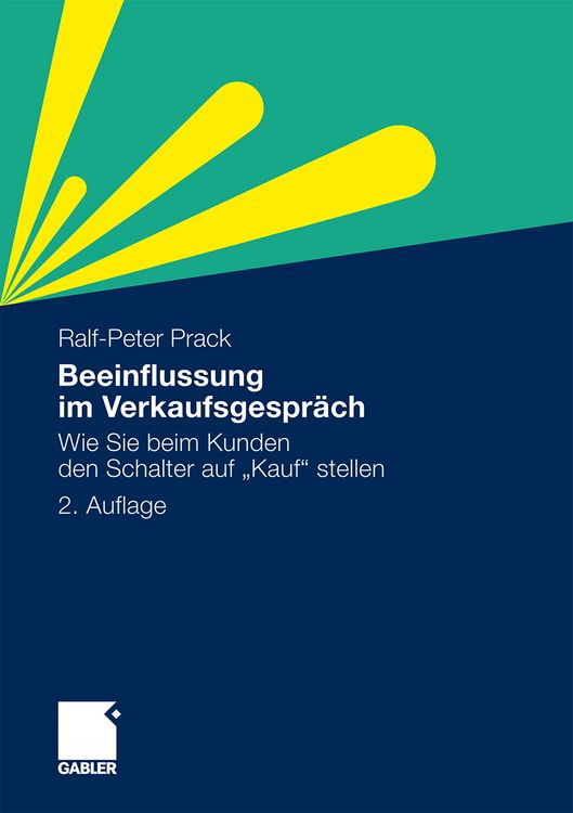 Produktbild: Beeinflussung im Verkaufsgespr&auml;ch
