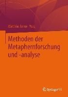 Produktbild: Methoden der Metaphernforschung und -analyse