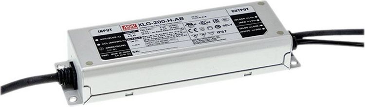Produktbild: MEAN WELL XLG-200-H-A LED-Treiber Konstantleistung 200W 3500 - 5550mA 27 - 56 V/DC M&ouml;belzulassung, Outdoor, PFC-Schaltkreis