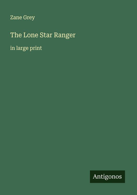 Produktbild: The Lone Star Ranger