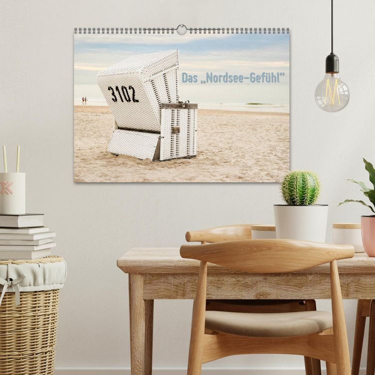 Produktbild: Das "Nordsee-Gef&uuml;hl" (Wandkalender 2026 DIN A3 quer), CALVENDO Monatskalender