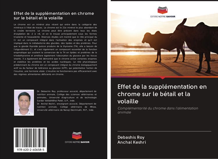 Produktbild: Effet de la suppl&eacute;mentation en chrome sur le b&eacute;tail et la volaille