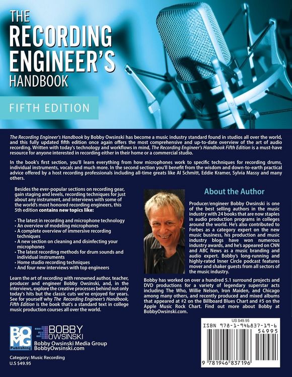 Produktbild: The Recording Engineer's Handbook 5th Edition