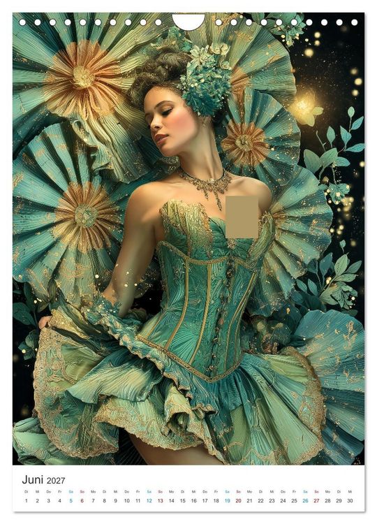 Produktbild: The Art of Burlesque (Wandkalender 2027 DIN A4 hoch), CALVENDO Monatskalender
