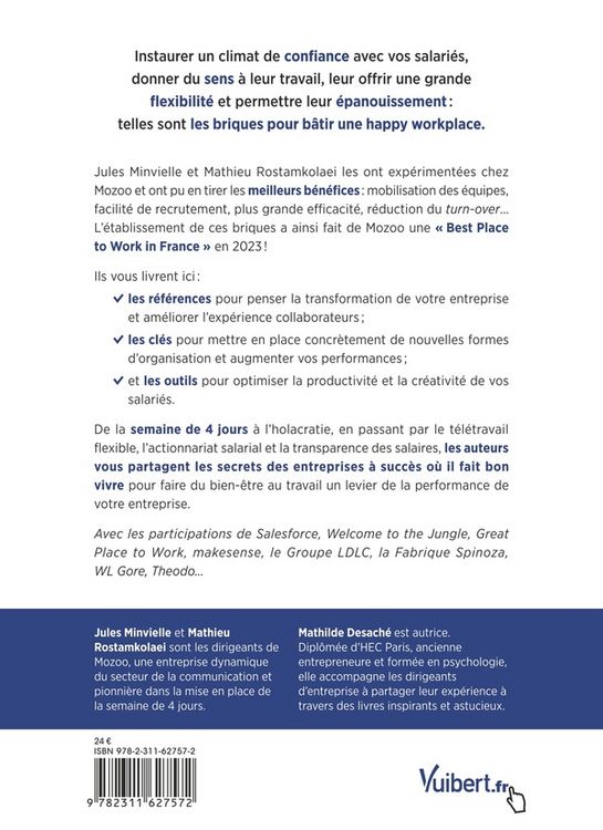 Produktbild: Happy workplace semaine de 4 jou
