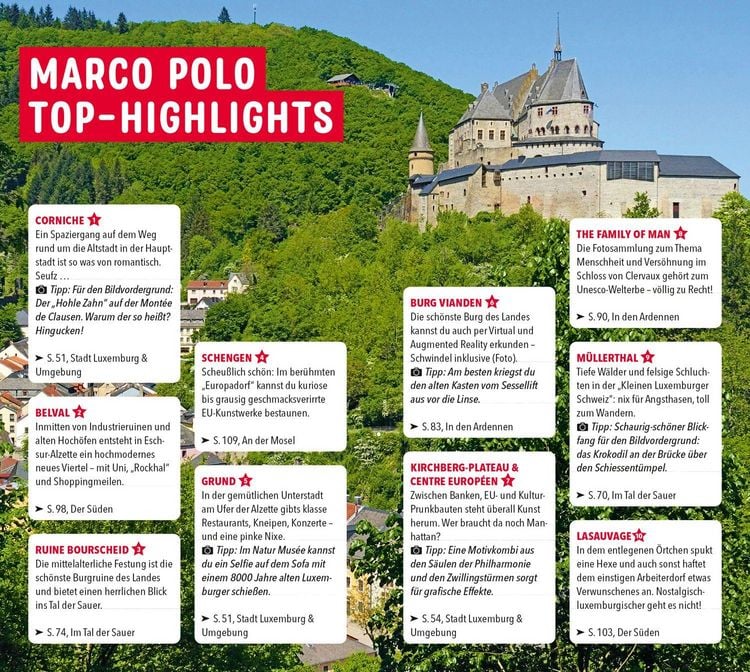 Produktbild: MARCO POLO Reisef&uuml;hrer Luxemburg