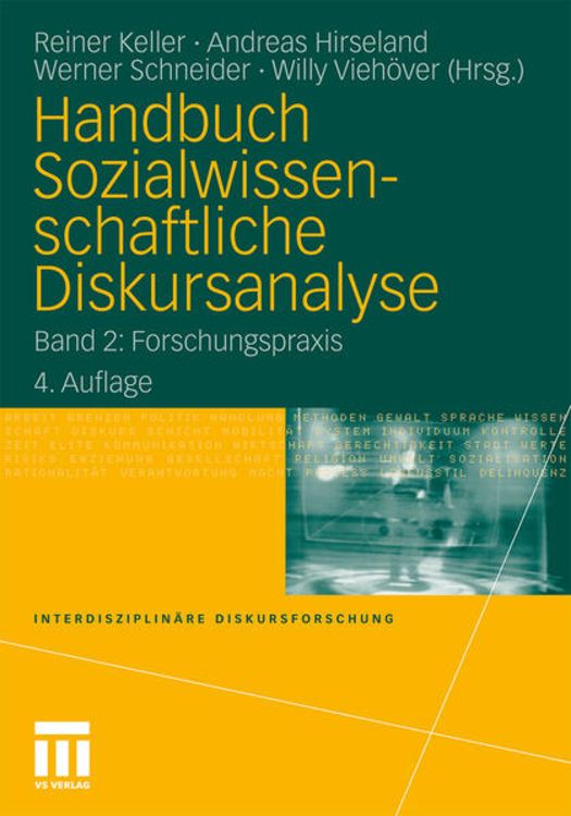 Produktbild: Handbuch Sozialwissenschaftliche Diskursanalyse