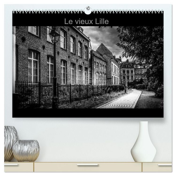 Produktbild: Le Vieux Lille (Calendrier mural 2026 DIN A2 vertical) calendrier de bureau
