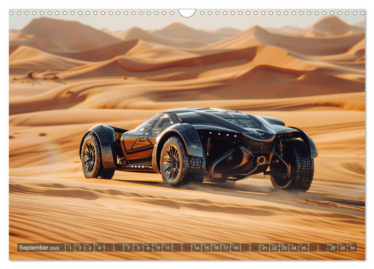 Produktbild: Fast, noble, elegant (Wall Calendar 2026 DIN A3 landscape), CALVENDO 12 Month Wall Calendar