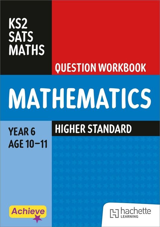 Produktbild: Achieve SATs: KS2 Maths Question Workbook (Higher) for the 2027 SATs tests