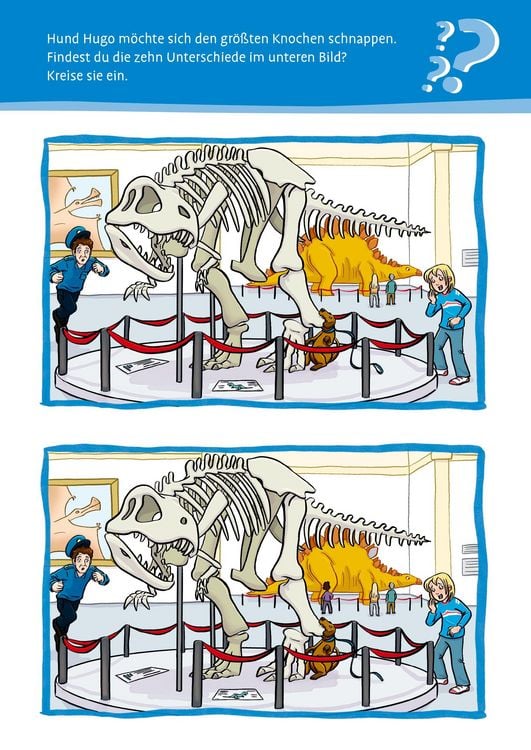 Produktbild: R&auml;tselstark. Dinos