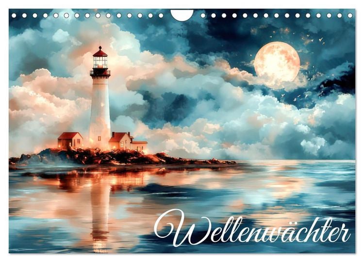 Produktbild: Wellenw&auml;chter (Wandkalender 2026 DIN A4 quer), CALVENDO Monatskalender