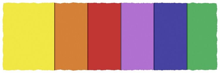 Produktbild: URSUS Basispapiere Wabenpapier Intensiv, 22,5 x 32,5 cm, 6 Blatt