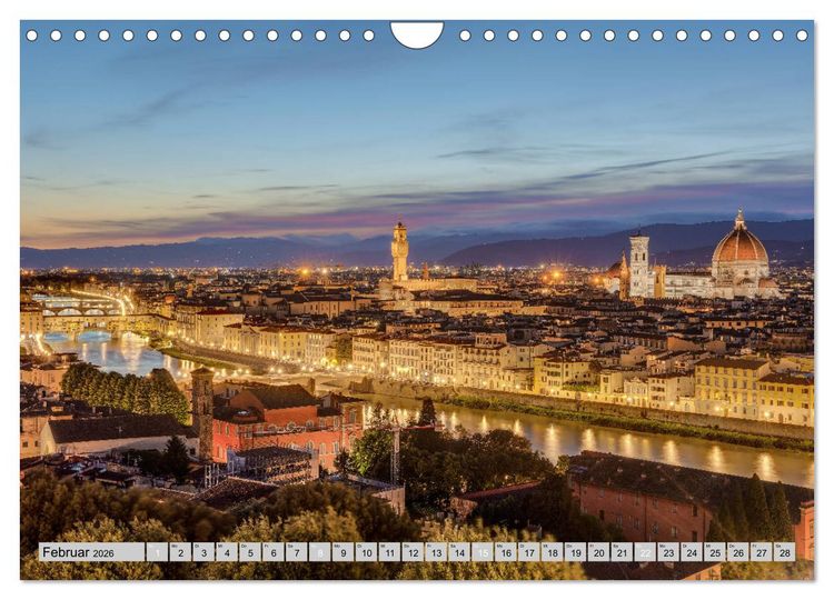 Produktbild: Wundersch&ouml;ne Toskana (Wandkalender 2026 DIN A4 quer), CALVENDO Monatskalender