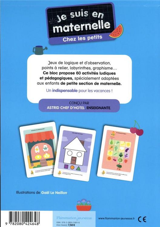 Produktbild: Je suis en maternelle - Super bloc des vacances - Chez les petits